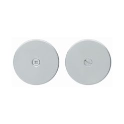 Abloy 001P peitekilpi, satiinikromi, Ø 50 mm