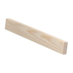 Puuvalmis peitelista 12x32x3000 mm