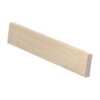 Puuvalmis sileä peitelista 12x42x3600 mm