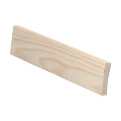 Puuvalmis sileä peitelista 12x52x3600 mm