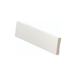 Valkoinen mäntyinen peitelista 12x58 mm NCS S 0502-Y