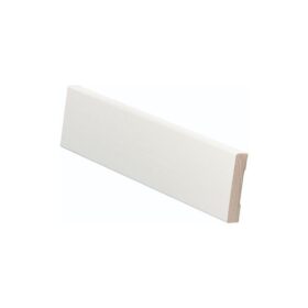 Valkoinen mäntyinen peitelista 12x58 mm NCS S 0502-Y