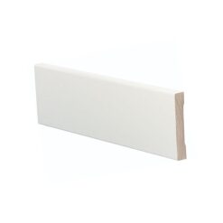 Valkoinen mäntyinen peitelista 12x70 mm NCS S 0502-Y