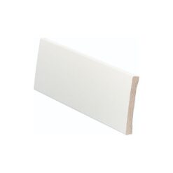 Valkoinen mäntyinen peitelista 12x92x3600 mm NCS S 0502-Y