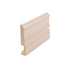 Peitelista 21x110x2400 Johtouralla Koriste Valkoinen