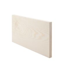 Höylätty 15x145x3300 mm puuvalmis teräväkulmainen mäntylista