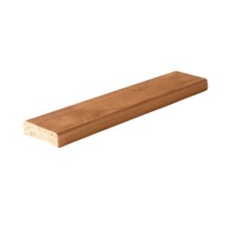 Lämpökäsitelty haapa peitelista 12x42x2400 on kestävä, oksaton ja pihkaton lista sisustuksen viimeistelyyn ja saunatiloihin.