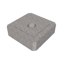 Perustuslaatta 350x350x100mm, Lakka