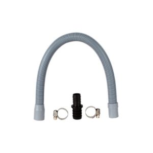 PK-poistoletkun jatkosarja 500 mm, harmaa – suorat kumipäät 19 & 22 mm, käyttölämpötila -10…+95 °C, mukana taivutuskulma. EAN 6415865897995, LVI 6589799.