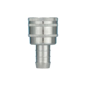 Metallinen pikaliitinpesä 13 mm letkulle. Yhteensopiva yleisimpien kuulapikaliittimien kanssa. LVI-koodi 2941561.