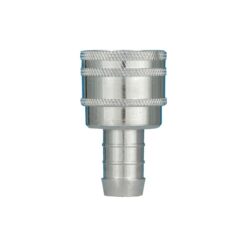 etallinen pikaliitinpesä 16 mm letkulle. Yhteensopiva yleisimpien kuulapikaliittimien kanssa. LVI-koodi 2941562.