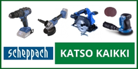Edulliset työkalut Scheppach PK-Puu Rautakaupasta