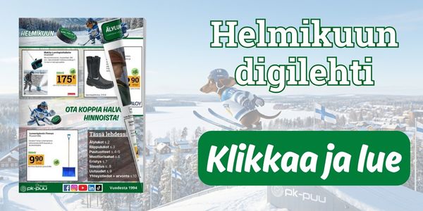 Rautakauppa PK-Puu helmikuun alennukset