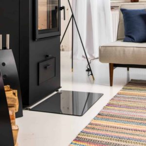 Pisla Uunineduslasi 40 × 60 cm, harmaa