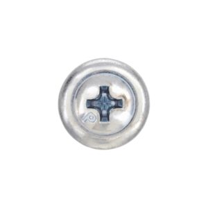 Sinkitty poraruuvi PH2 muovin ja ohuen pellin kiinnitykseen metallisiin alirakenteisiin. Poraus, kierteitys ja ruuvaus samalla työvaiheella.