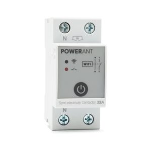 Pörssisähkökytkin 32A Wi‑Fi‑ohjattava DIN-kiskokytkin
