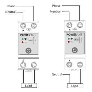 Pörssisähkökytkin 32A Wi‑Fi‑ohjattava DIN-kiskokytkin