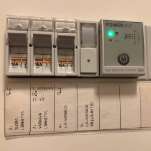 Pörssisähkökytkin 32A Wi‑Fi‑ohjattava DIN-kiskokytkin