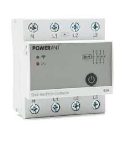 Pörssisähkökytkin 63A kolmivaiheinen Wi‑Fi‑kytkin