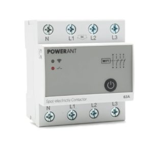 Pörssisähkökytkin 63A kolmivaiheinen Wi‑Fi‑kytkin