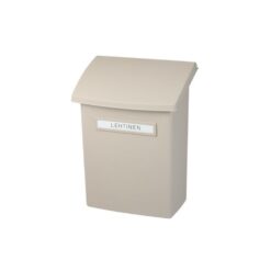 Orthex postilaatikko välikannella hiekanvärinen muovi