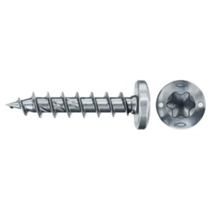 fischer PowerFast II 3,0 × 16 mm lastulevyruuvi kupukannalla ja TX‑syvennyksellä – nopea asennus, pieni ruuvausmomentti ja ympäristöystävällinen sininen sinkitys.EAN: 4048962369151