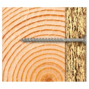 Fischer PowerFast II puuruuvi uppokanta TX25 5,0×90 mm sinkitty 200 kpl