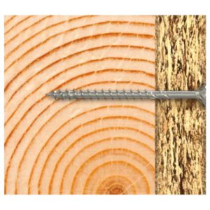 Fischer PowerFast II puuruuvi 6,0x120mm – uppokanta, Torx, sininen sinkitys