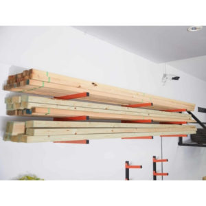 Puutavaran Säilytysteline 2 kpl