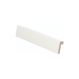 Valkoinen mäntyinen reunalista 15x42/8x3600 mm