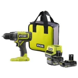 Ryobi RDD18-2C20S akkukäyttöinen porakone, 18V ONE+, 2 akkua ja laturi
