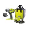 Ryobi Mutterinväännin R18IW3-120S 18V ONE+ akulla ja hylsyillä