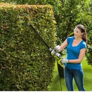 Ryobi RHT6760RL sähkökäyttöinen pensasleikkuri, 650 W, 60 cm terä
