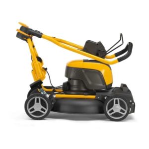 STIGA ePower 48V akku ja laturi – pitkä käyttöaika ja nopea lataus ruohonleikkuriin.