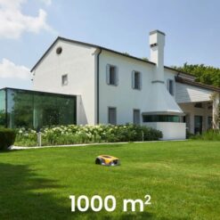 STIGA A 10v robottiruohonleikkuri jopa 1000 m² pihoille. AI-kamera, ei rajakaapeleita, helppo ohjaus sovelluksella ja täydellinen leikkuujälki.