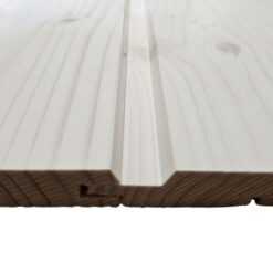 Valkolakattu STV-sisäpaneeli 14x120x4470 mm B-laatu