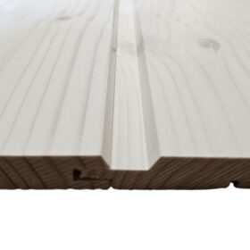 Valkolakattu STV-sisäpaneeli 14x120x4470 mm B-laatu