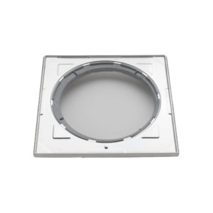 EURO-X säädettävä RST-kehys 196 × 196 mm – kestävä ja siisti ruostumattoman teräksen kehys aukkojen viimeistelyyn. EAN 6415833158035.