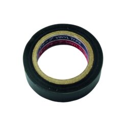 Musta sähköteippi rulla 19 mm x 20 m