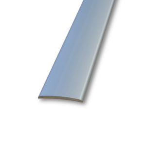 Saumalista 30mm 100cm Hopea, tarrakiinnitys Listatalo