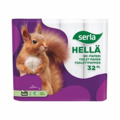 Serla Hellä WC-paperi 32 rullaa 3‑kerroksinen
