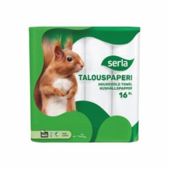 Serla talouspaperi 16 rullaa 2‑kerroksinen