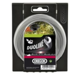 Oregon Duoline 2,4 mm x 15 m – kestävä kaksimateriaalisiima, joka tarjoaa erinomaisen hankauksen keston ja vetolujuuden vaativaan trimmaamiseen. EAN 5400182794400.