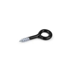 Silmuruuvi 1, valkoinen 35 mm – valkoiseksi maalattu teräksinen silmukkaruuvi, puukierre 3,3 × 20 mm, 10 kpl/pkt. ART.NR 30937, EAN 7317900309373.