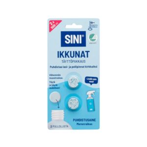 Sini Ikkuna täyttöpakkaus – ekologinen ja tehokas ratkaisu ikkunoiden pesuun.