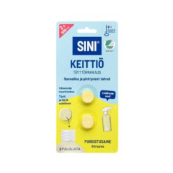 Sini Keittiö täyttöpakkaus, kaksi puhdistustablettia