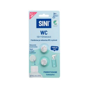 Sini WC täyttöpakkaus – ekologinen ja tehokas ratkaisu WC:n puhdistukseen.