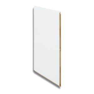 Sisäpaneeli MDF 0-sauma 10x190x2080, Puhdas valkoinen