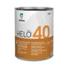 Teknos Helo Aqua 40 on puolikiiltävä vesiohenteinen lakka UV-suojalla. Sopii puupinnoille sisällä ja ulkona. Riittoisuus 8–12 m²/l.