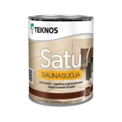 Suojaa saunan pinnat Teknos Satu Saunasuojalla. Tämä vesiohenteinen tuote pitää puupinnat puhtaina ja hengittävinä. Osta nyt!